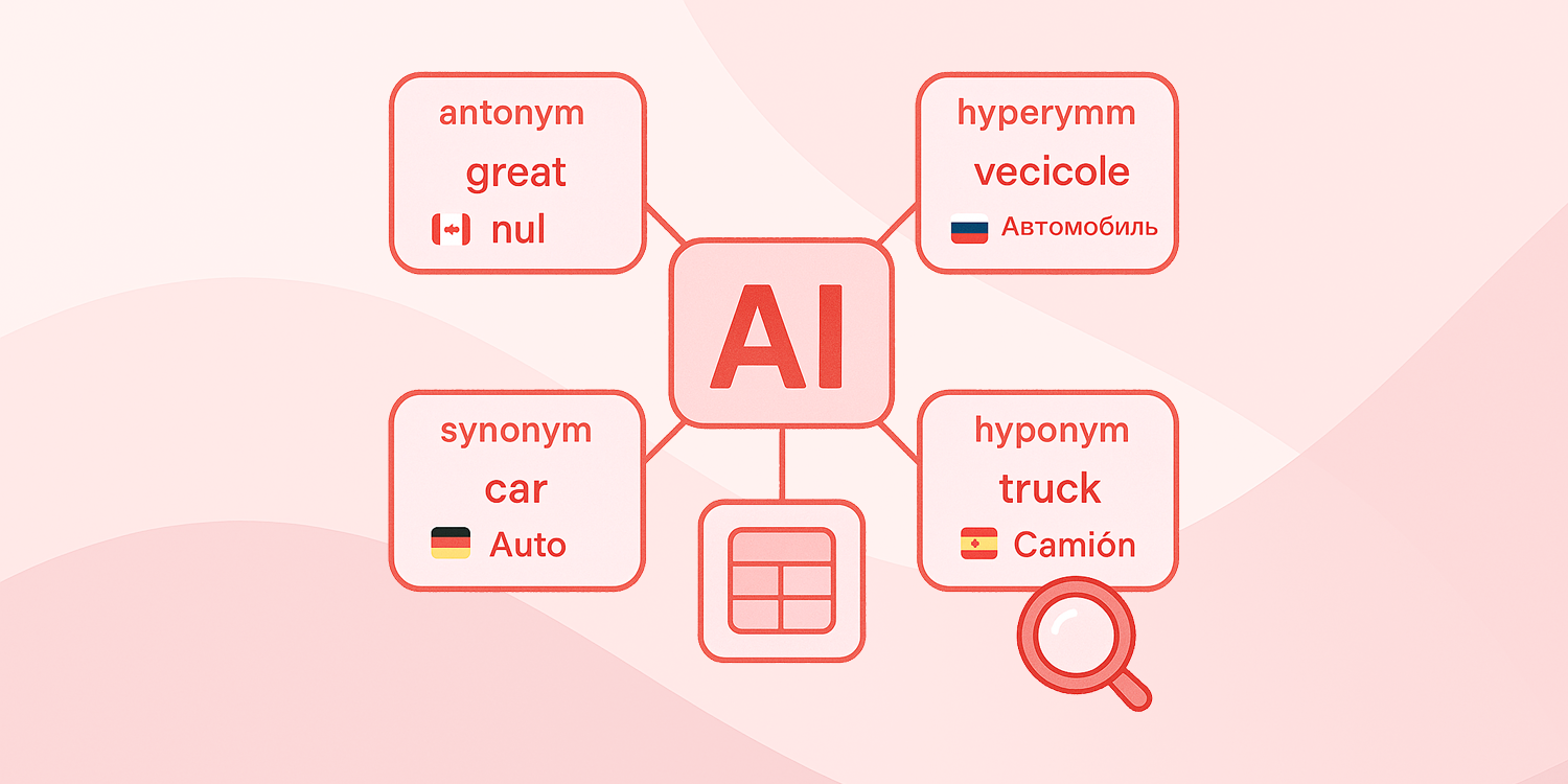 Multilingual WordNet
